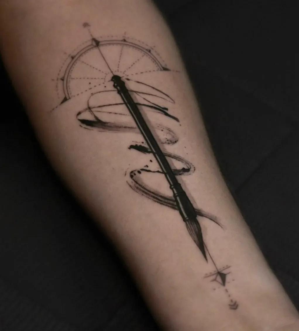 Tatuaje de estilo microrealismo