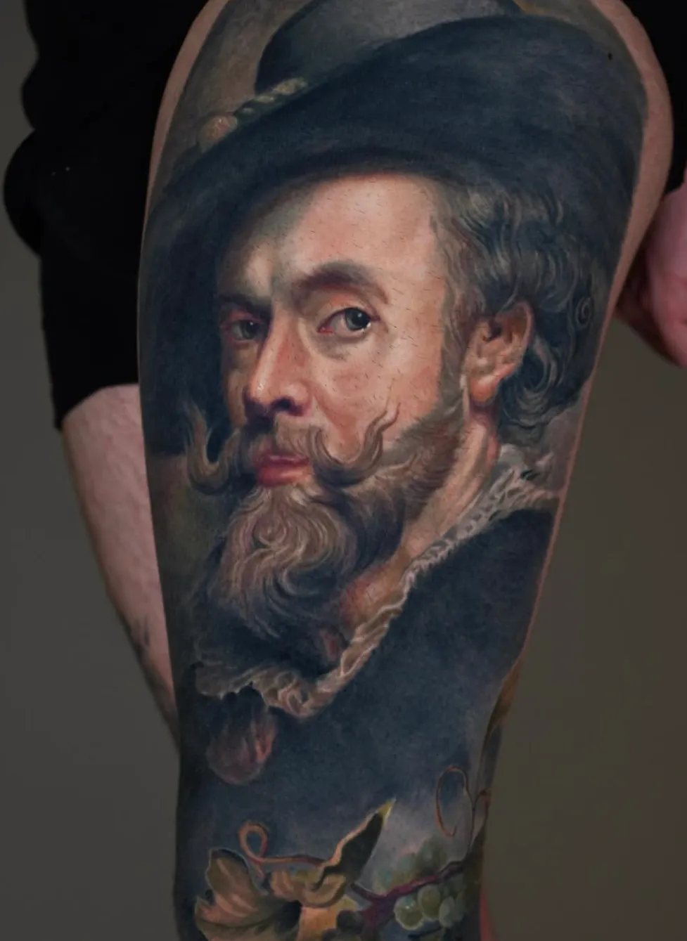 Tatuaje de estilo realismo